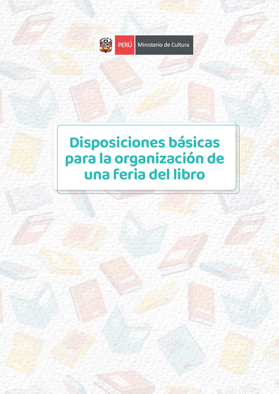 Disposiciones para organización de ferias del libro