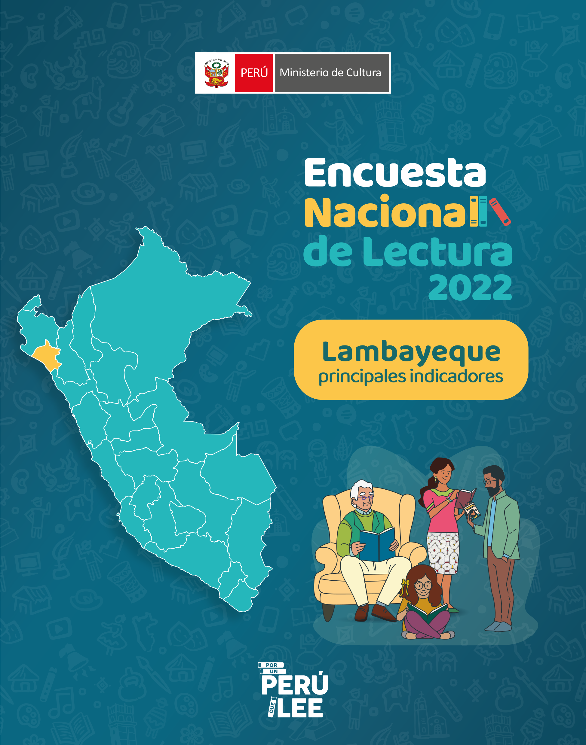 Encuesta Nacional de Lectura 2022. Lambayeque: principales indicadores